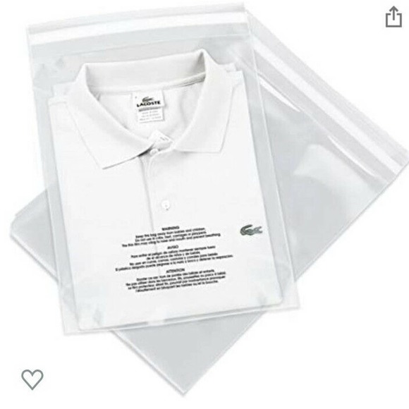 Clear poly bags 10”x 13” suffocation warning 100 count - Picture 2 of 2